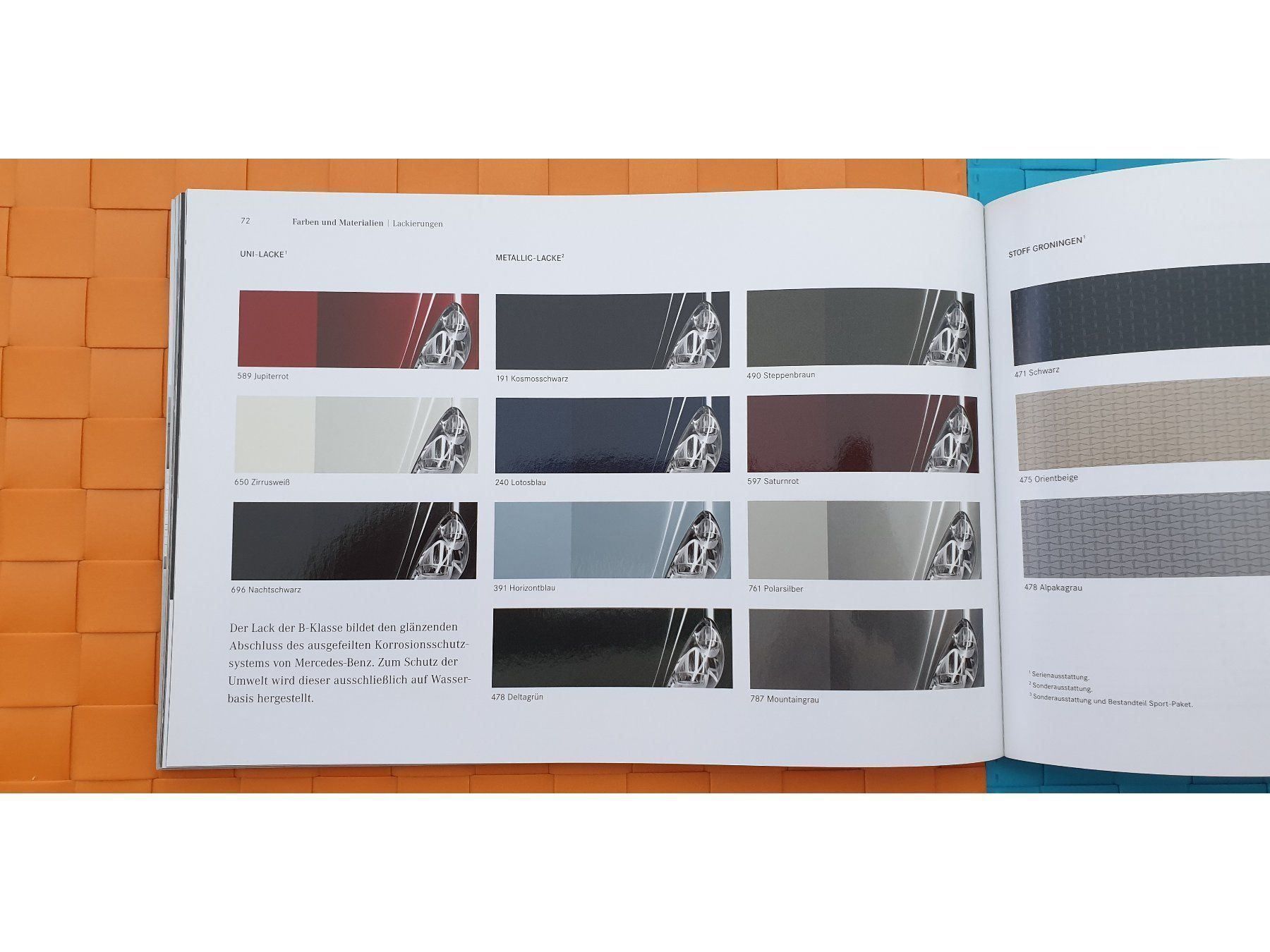 Riviste & Magazine: MERCEDES B / B-KLASSE - Prospekt / Katalog – Usato da Viganello venduto da CARLiteratur 7