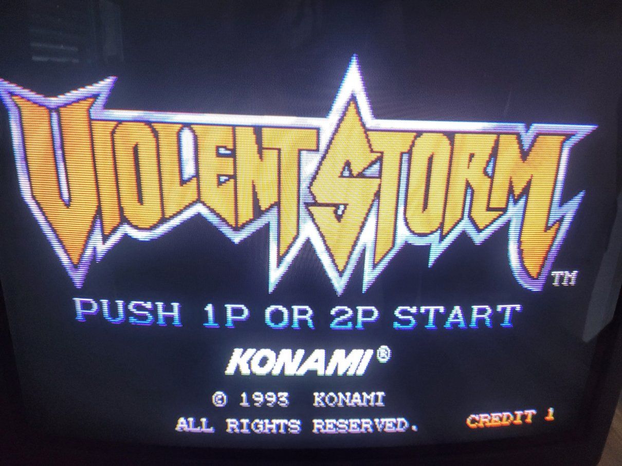 Giochi: VIOLENT STORM, Konami - PCB – Usato da Basel venduto da Agentraw