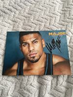Autogrammkarte Majoe Auge des Tigers mit Signatur Orginal de