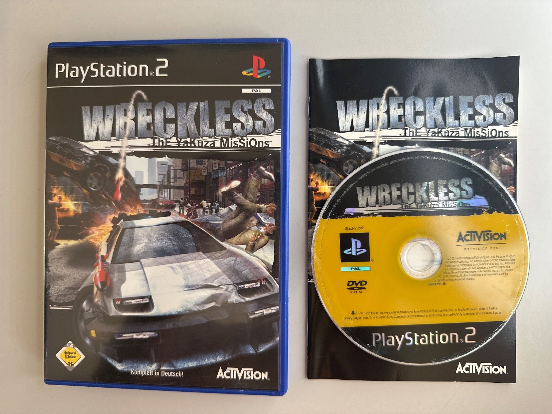 Sony Giochi: Wreckless the yakuza missions - PS2 – Usato da St.gallen venduto da taduz