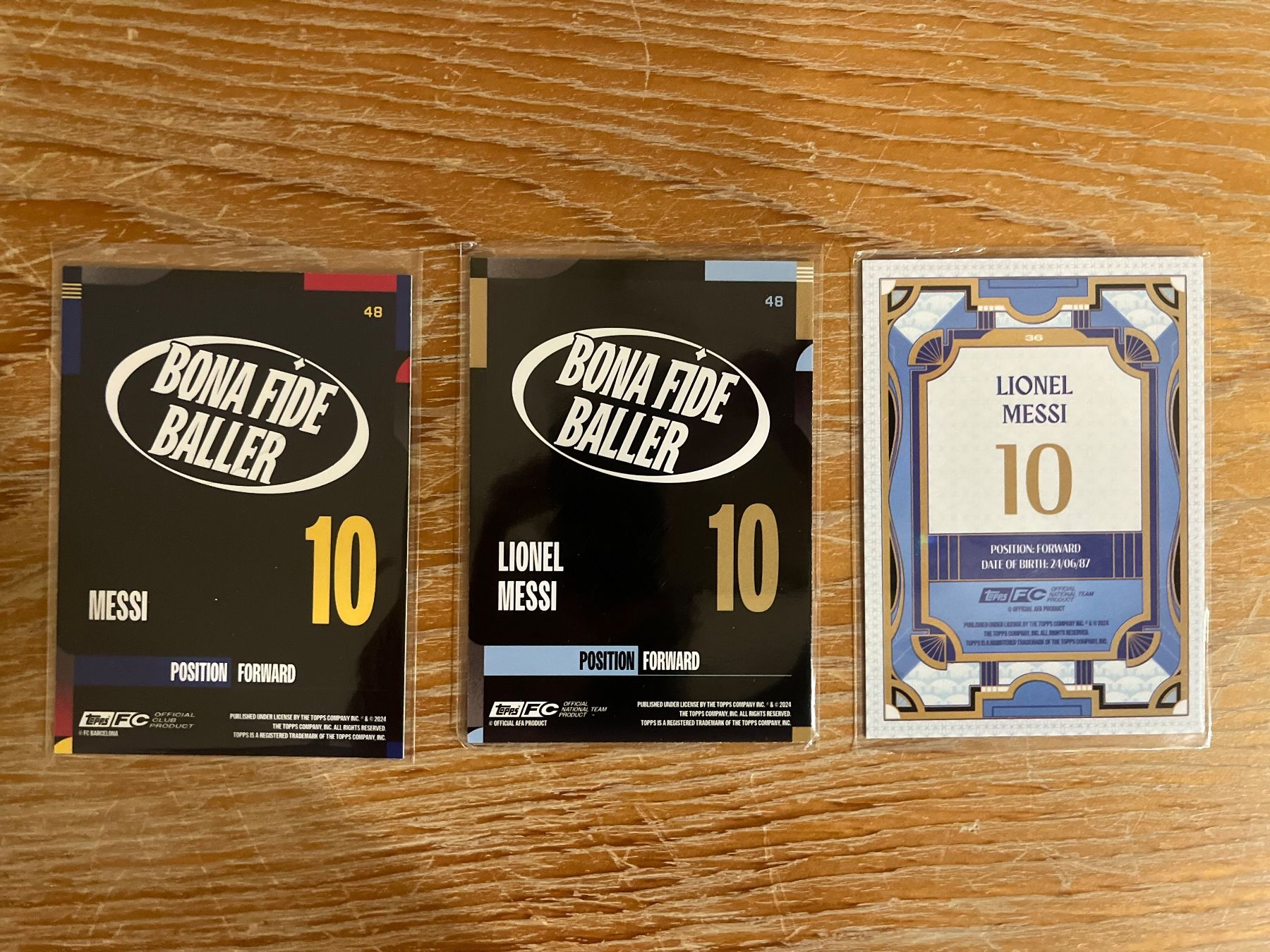 Topps Carte collezionabili: Lionel Messi bundle – Usato da Balzers venduto da jos_6r9r 1