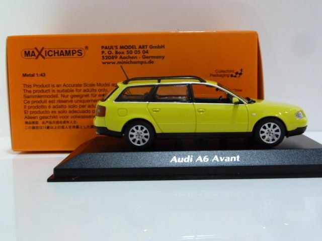 Audi Modellini d'auto: Audi A6 Avant (1997) – Nuovo e nell'imballaggio originale da Flawil venduto da Imperiosud 4