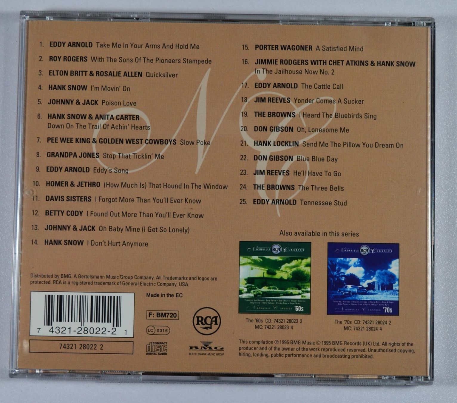CD: CD: NASHVILLE CLASSICS - '50 – Nuovo (secondo la descrizione) da Frenkendorf venduto da Yard-Sale-2000 1