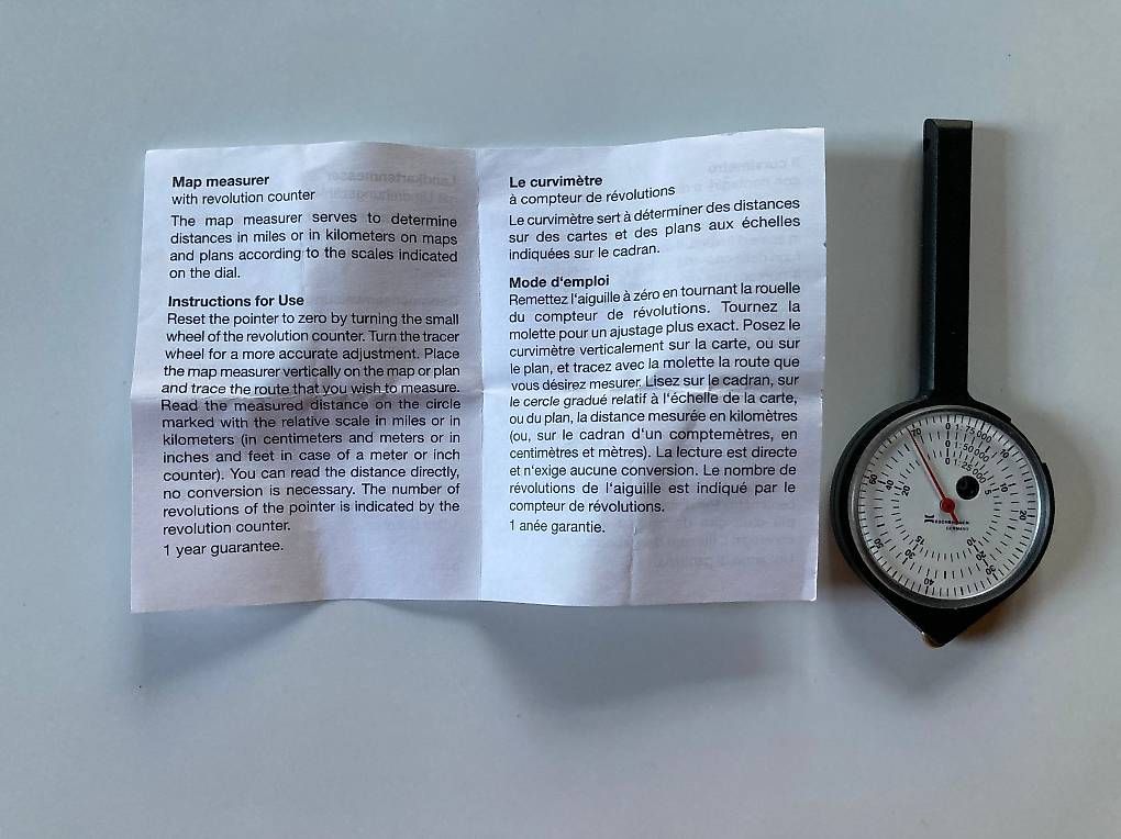 Misurare: Landkartenmesser – Usato da Stadel venduto da mont71 1