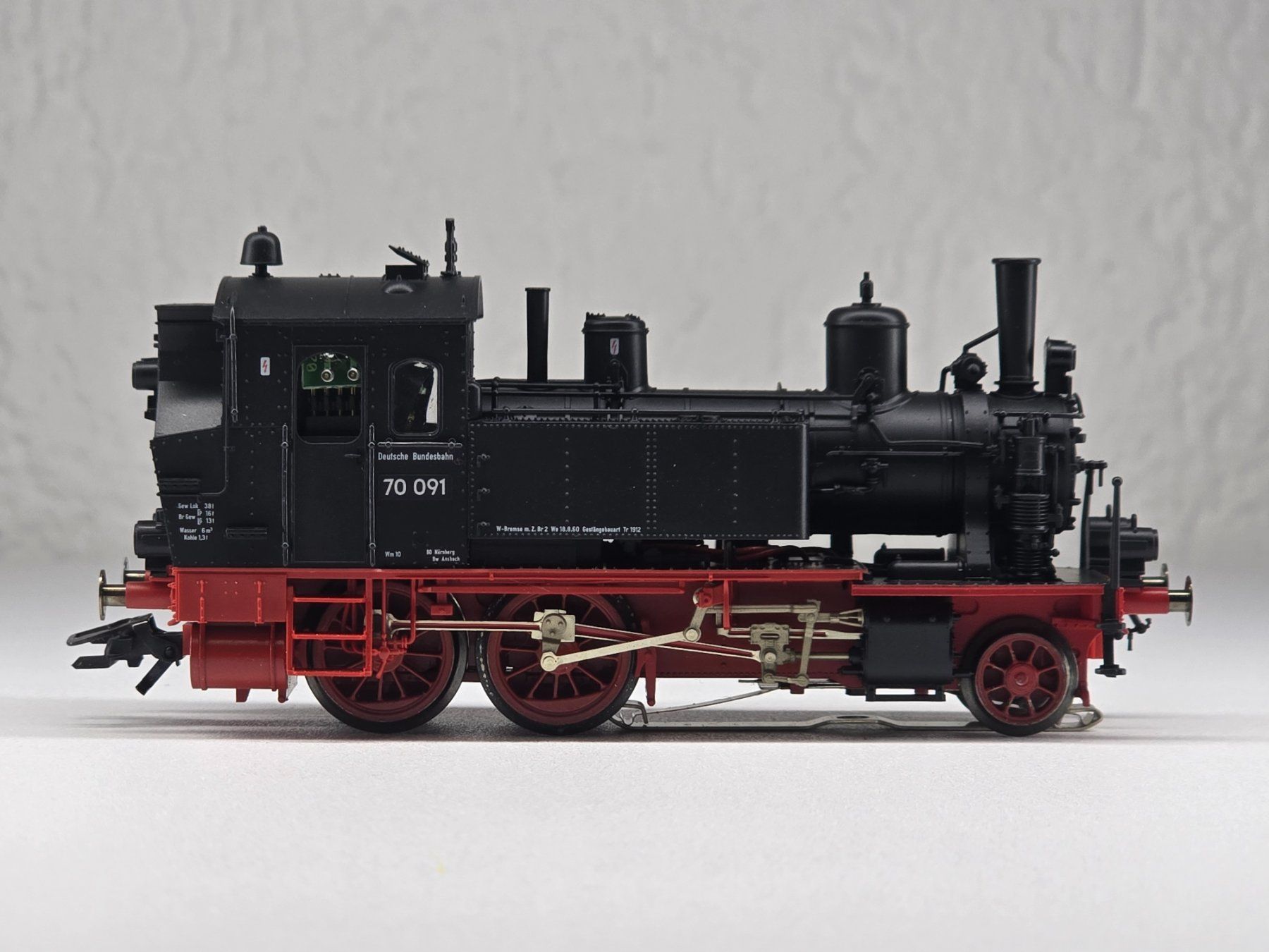 Fleischmann Modellini di ferrovie: Fleischmann 1070, DB, BR 70, BR 70091, Digital, Vitrine – Nuovo (secondo la descrizione) da Kloten venduto da Nicola2 8
