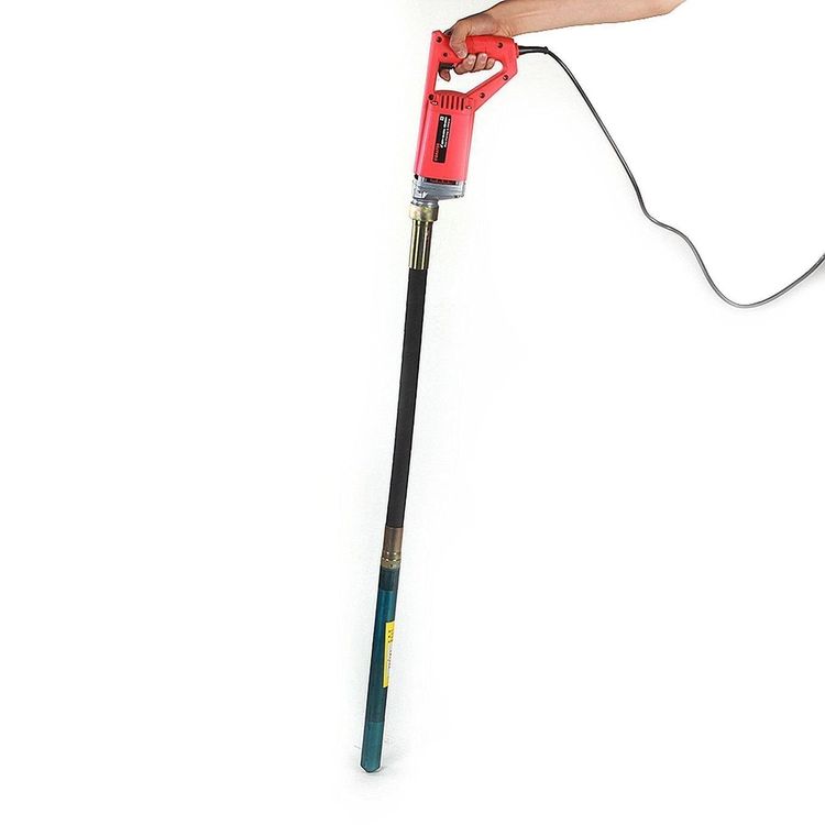 Produktbild von Betonverdichter Elektrischer Betonrüttler Betonflachplattenvibrator Zementkelle Betonvibrator Handheld Beton Vibratormotor Kelle Flachbodenrüttler Für Bodenfliesen, Zement (Vibrationskraft: 100KG