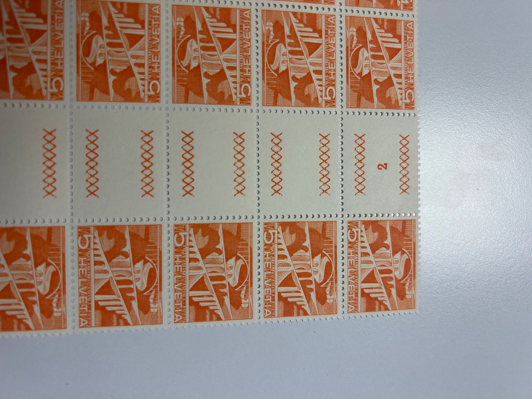 Tutti i francobolli: Kehrdrucke Bogen Technik und Landschaft 1950 K41-43, postfr. – Usato da kriens venduto da bst999 3