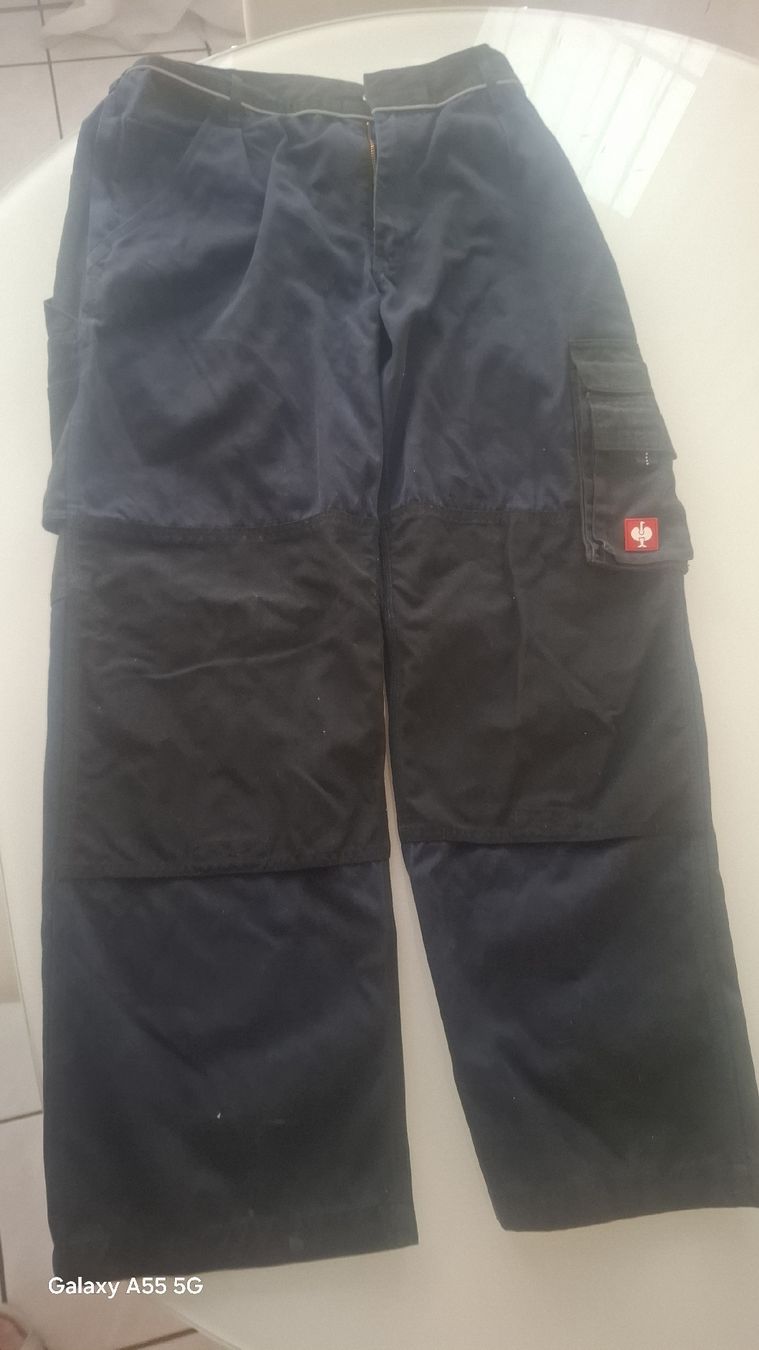 Engelbert Strauss Pantaloni: Engelbert Strauss Arbeitshose, blau, Größe 52 – Usato da Sirnach venduto da donatogalella81