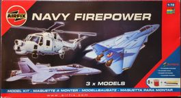 AIRFIX 03540 NAVY FIREPOWER PLASTIKBAUSATZ 1:72 NOS
