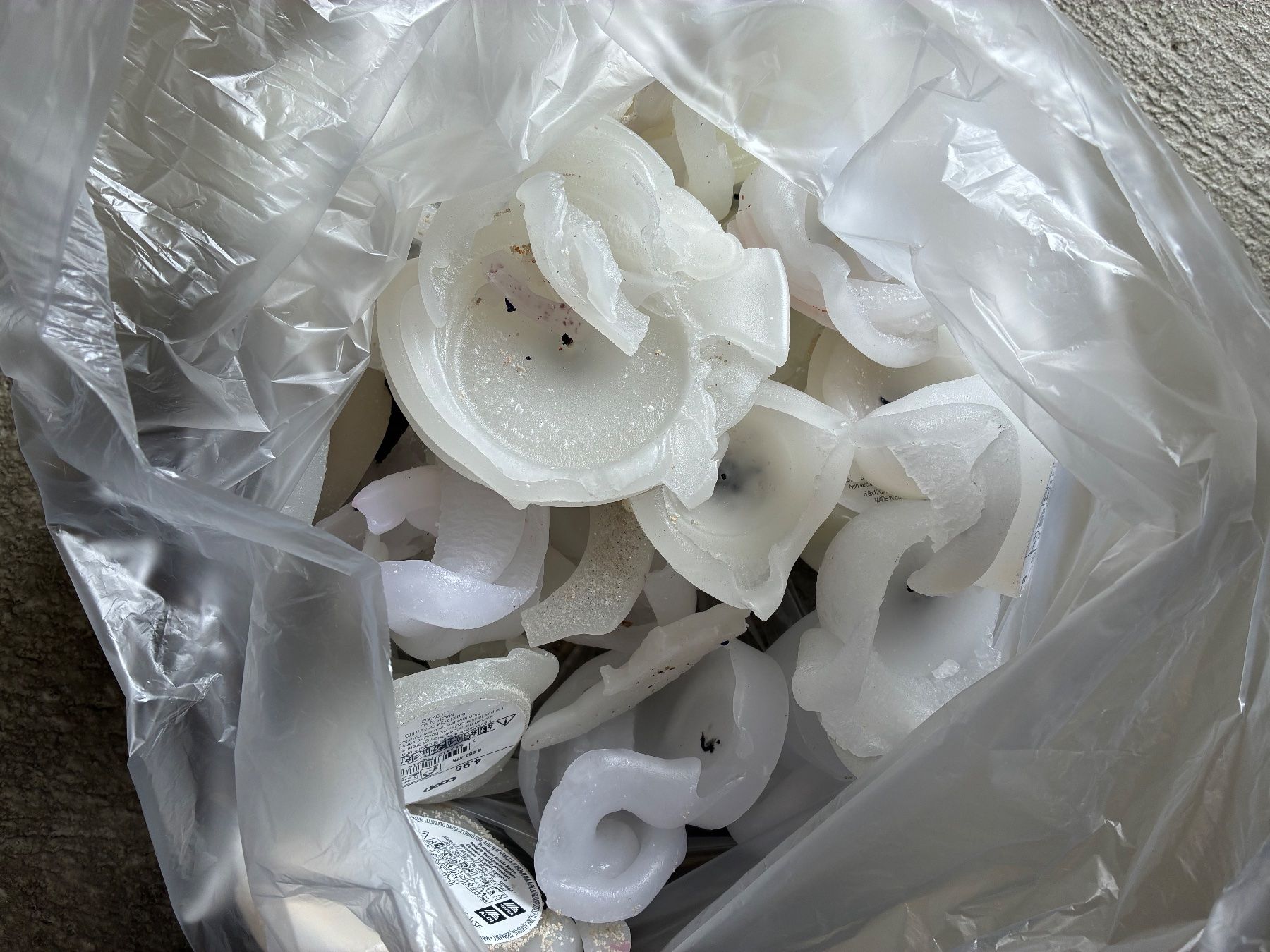 Candele: Kerzenwachs Reste ca. 2,3Kg – Usato da Zäziwil venduto da lolek01