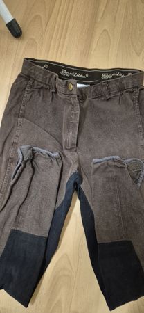 Reithose braun, Grösse 36