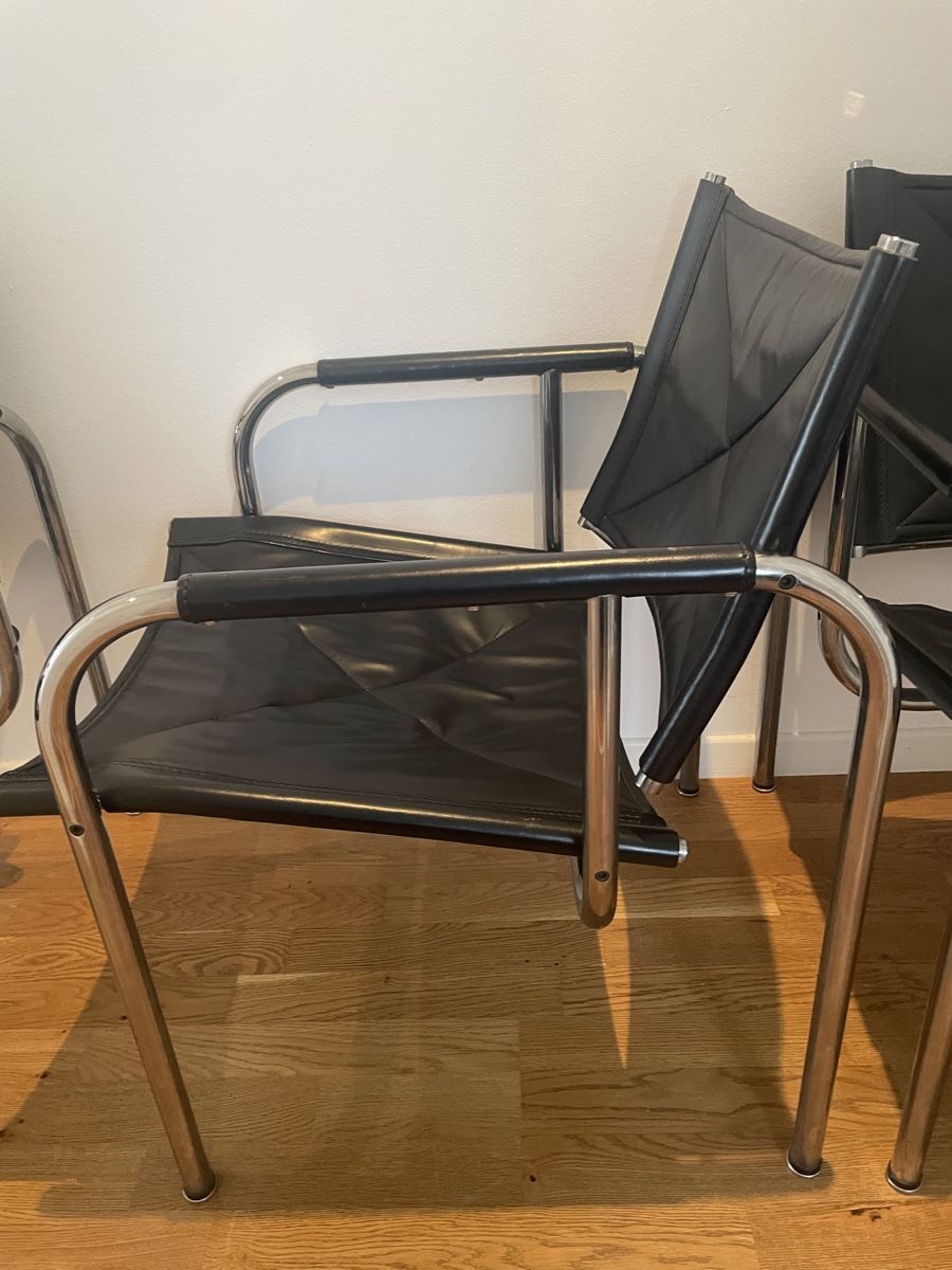 Strässle Poltrone: Sessel Hans Eichenberger Stühle Strässle 4 stk. – Usato da Niedergösgen venduto da wlo_wdm2 6