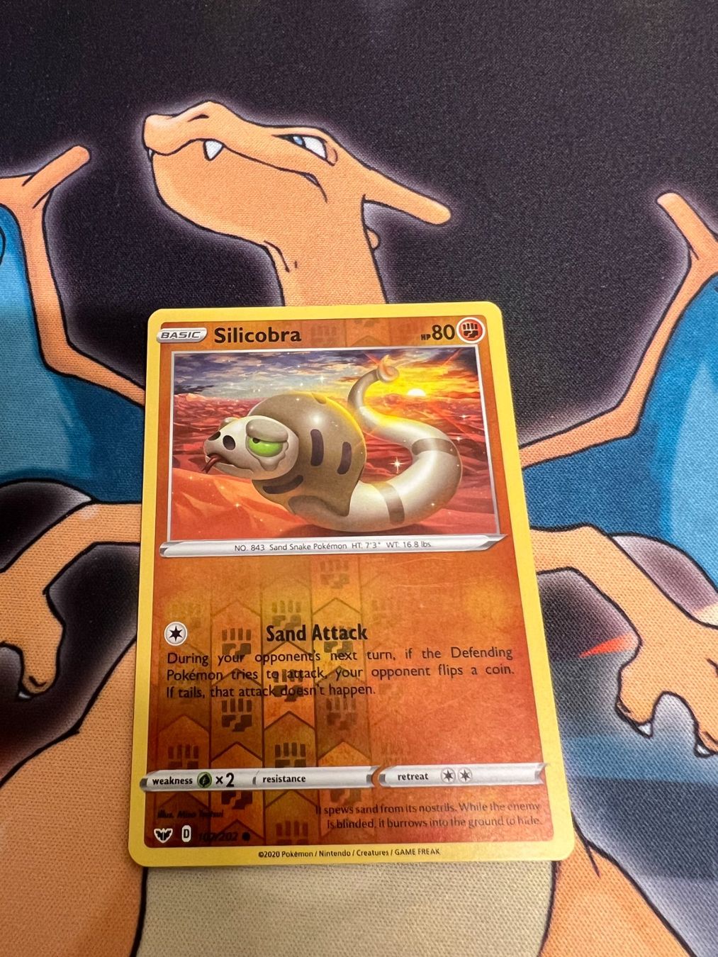 Pokémon Carte collezionabili: Silicobra (SSH 107) - Reverse Holo - Sword & Shield – Nuovo (secondo la descrizione) da Bülach venduto da Pfrenzel