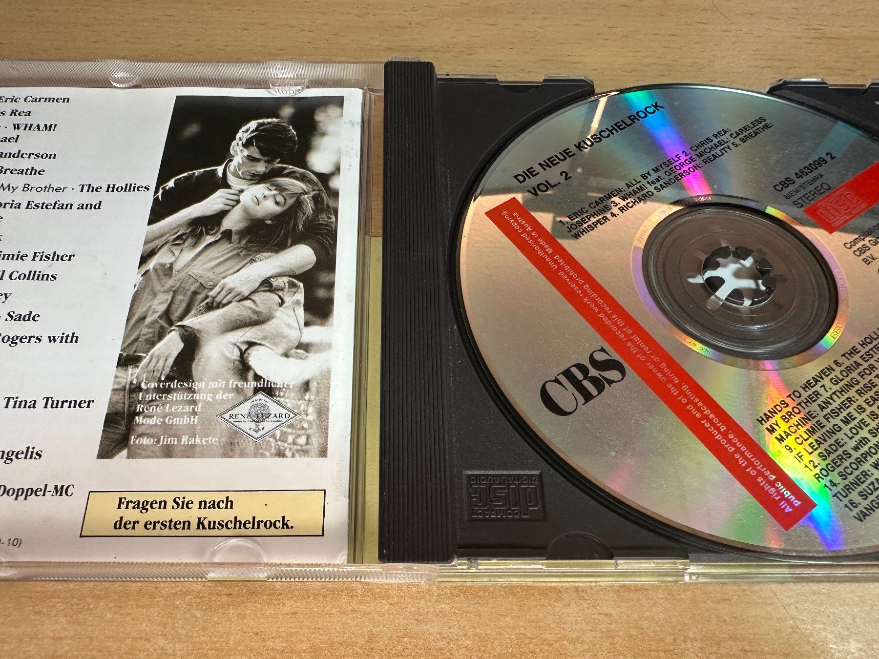 CD: Various - Die Neue Kuschelrock CD 1 + CD2 - 2 CD – Usato da Rikon im Tösstal venduto da Alpenmutz 5