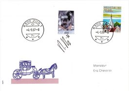 A 5 Autogramm RAPHAEL DIAZ Eishockey EV Zug ZG Fri Gottéron