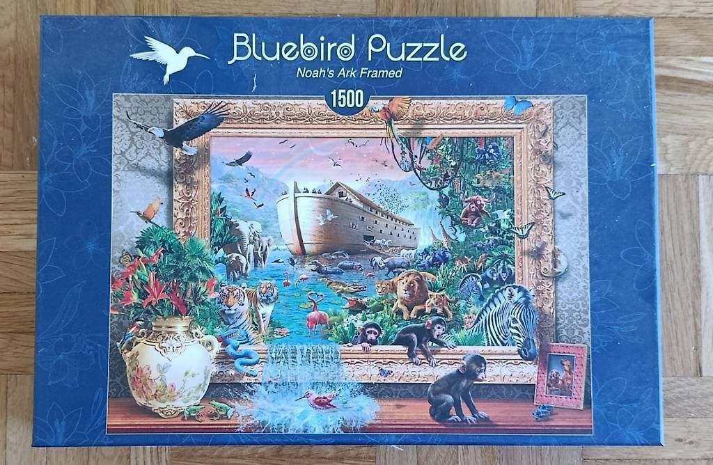Puzzles: Noah's Ark Framed 1.500 Teile, 100% vollständig – D'occasion à Brügg BE par san_9mxh