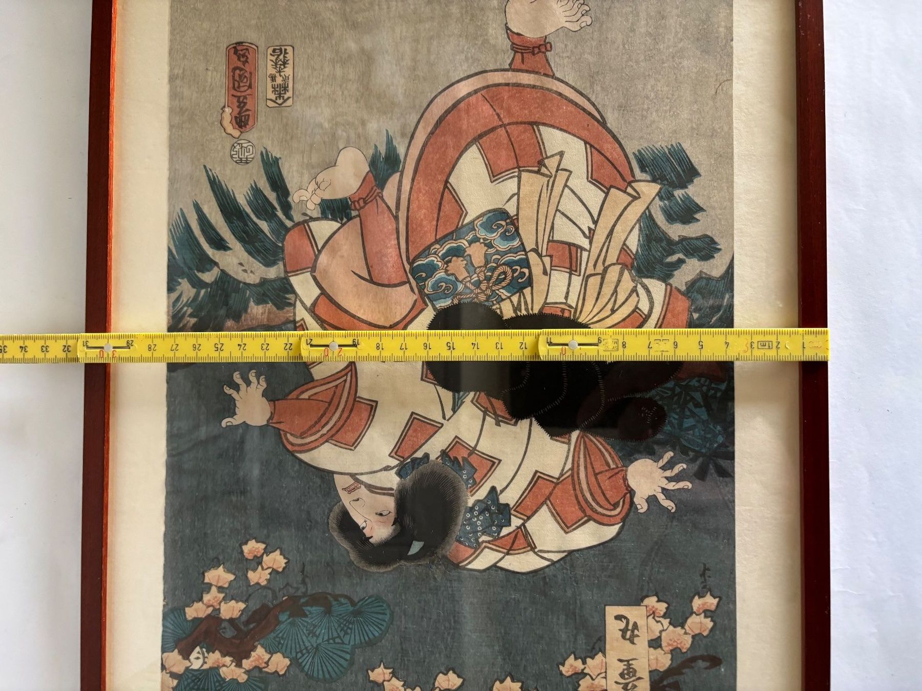 Holzschnitte: Japanischer Holzschnitt von Kunisada – Gebraucht aus rotkreuz von baudisch 4