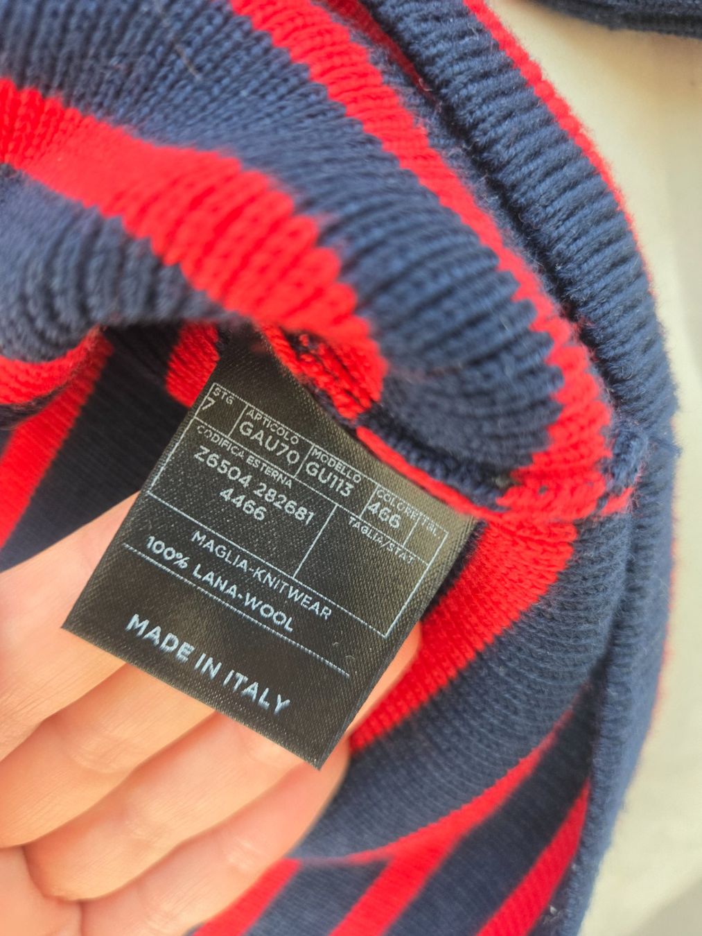 Gucci Maglioni & Felpe: Gucci wool sweater XL – Usato da Horgen venduto da dariajedraszyk 5