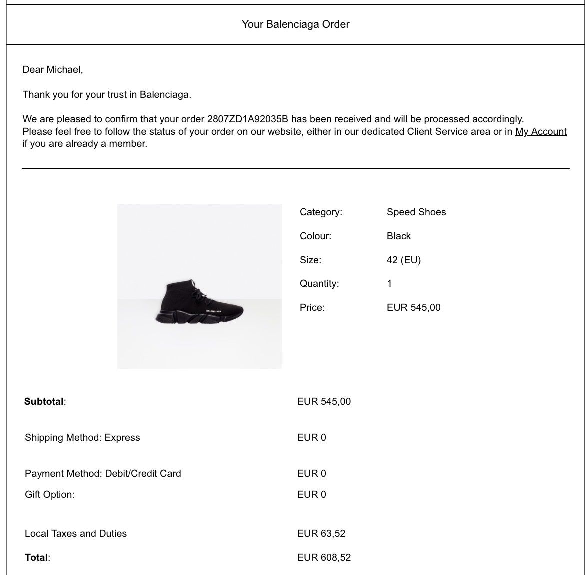 Balenciaga Scarpe da uomo: Balenciaga Speed Schuhe – Usato da Rüfenacht BE venduto da captainamerica_1 1