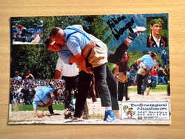 Signierte Kilian Wenger Schwinger Autogrammkarte