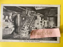 1913  562 D Intérieur de châlet ( Gruyère )