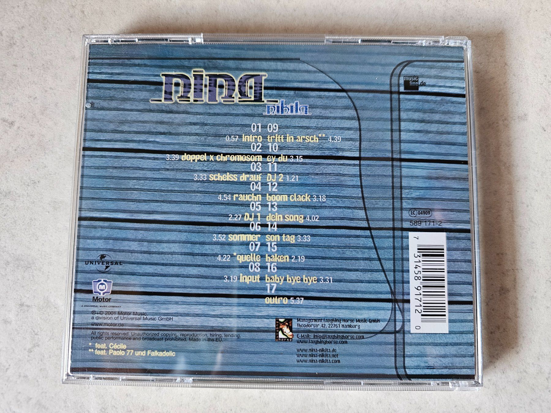 CD: Nina  -  Nikita – Usato da Schneisingen venduto da backstore24 1