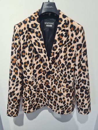 Boutique Moschino Blazer Gr. 40/42 mit Animal Print!
