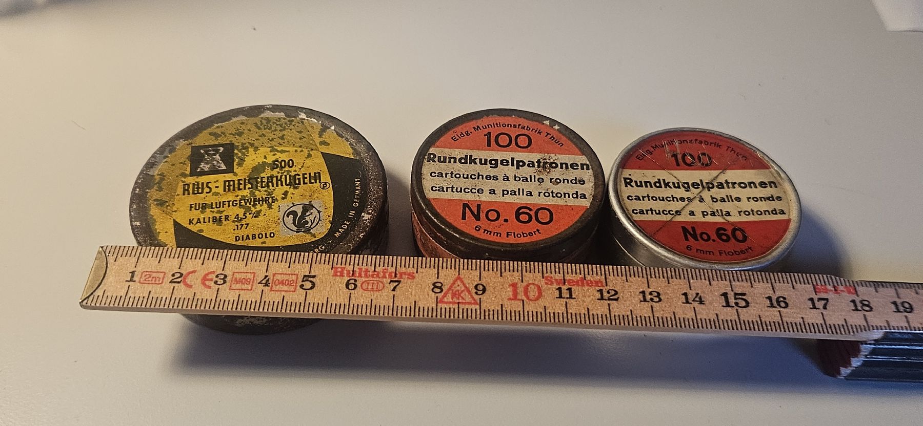 Pots: Alte Blechdosen Munition x3 – D'occasion à Belp par Ginus85 6