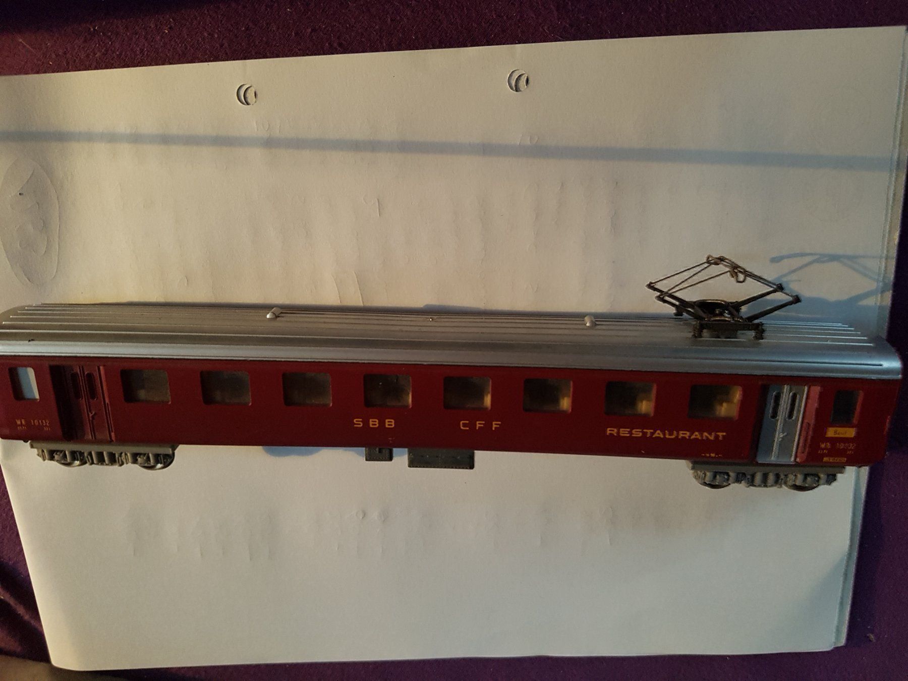 Lima Modellini di ferrovie: Lima 1023 SBB Restaurantwagen L18 – Usato da Schwarzenburg venduto da Flamingo07 2