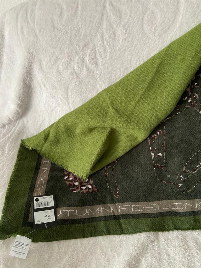 Foulard & Sciarpe: Schal Autunn grün – Nuovo (secondo la descrizione) da Thalwil venduto da Leo33x 3