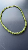 Wunderschöne Peridot-Halskette, 47 cm
