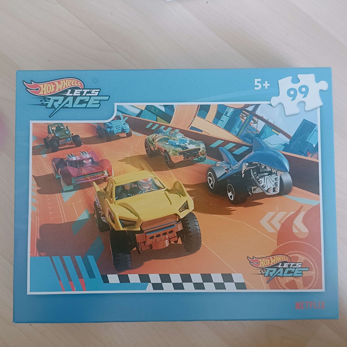 Puzzles: Hot Wheels Lets Race Puzzle 99 Teil neu – Neu und originalverpackt aus Rotkreuz von mar_wn5h 1