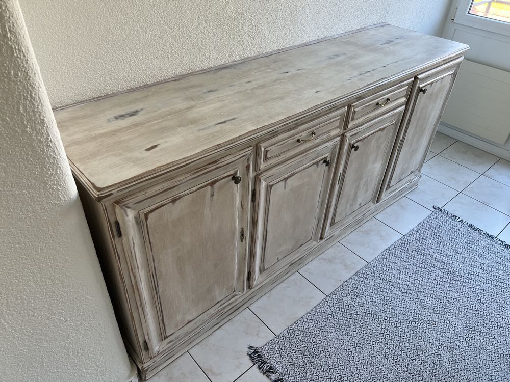Shabby Chic Sideboard Kommode Vintage Landhausstil (Gebraucht) in ...