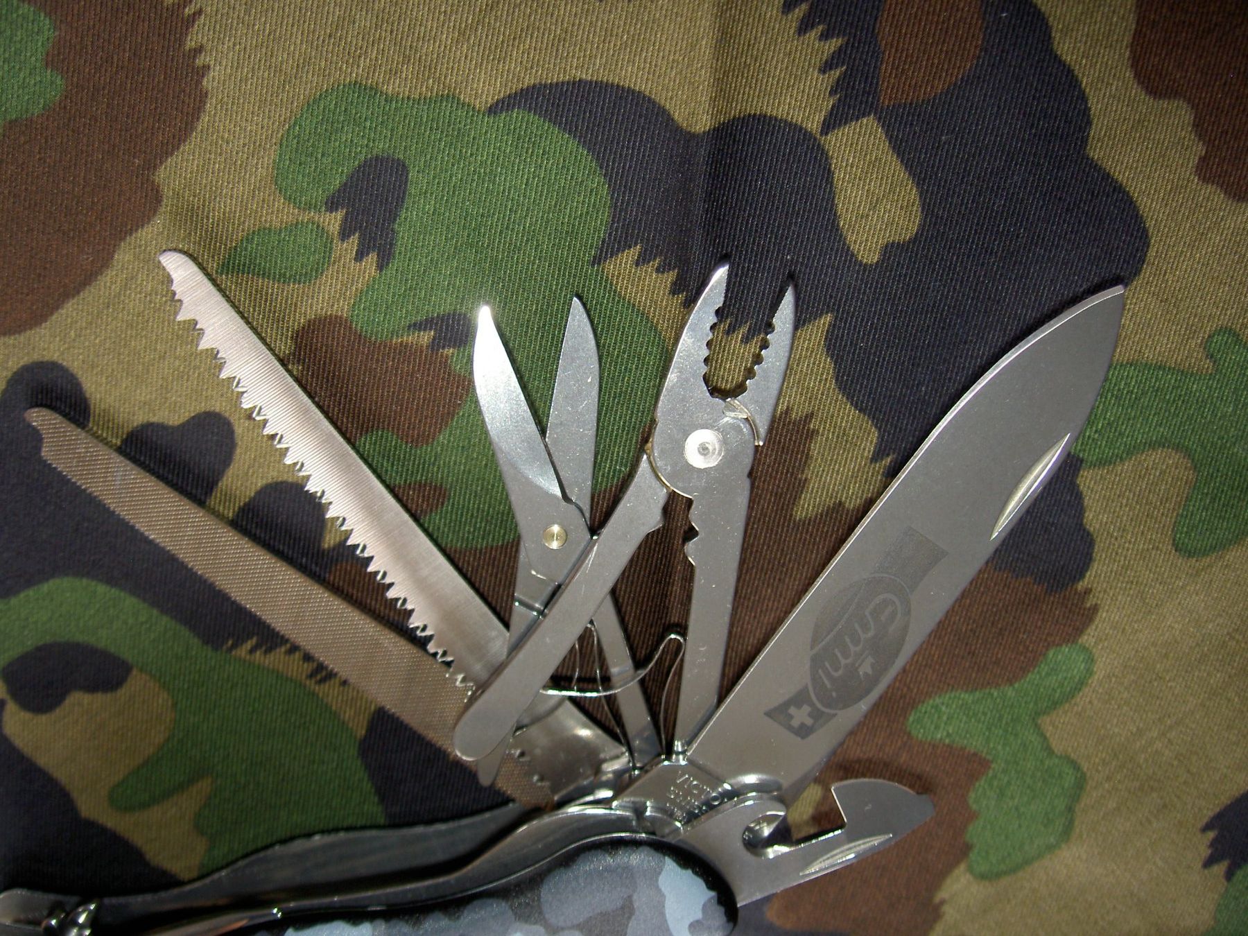 Victorinox Coltelli tascabile: Gr. Sackmesser Victorinox -Work Champ- Klingenätzung "EMMI" – Nuovo e nell'imballaggio originale da Schafisheim venduto da reno007 4