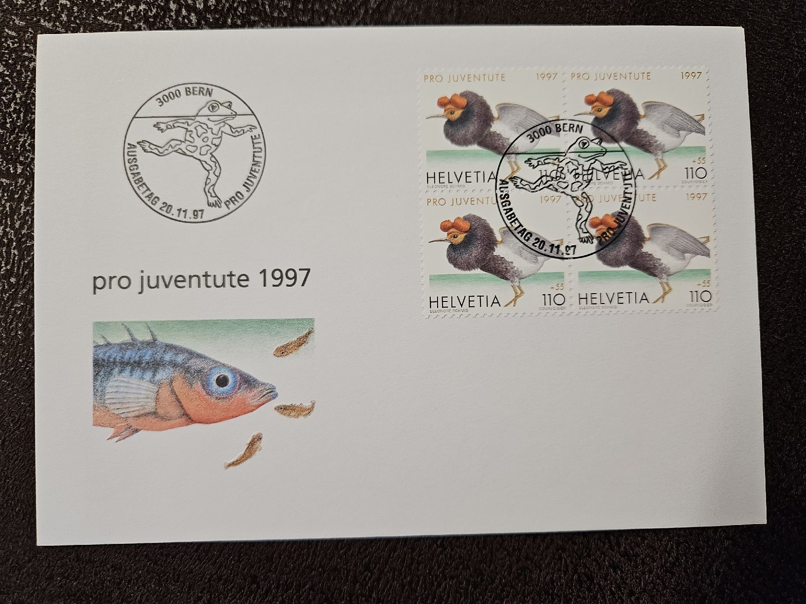 Tutti i francobolli: Pro Juventute 20.11.1997 – Nuovo e nell'imballaggio originale da Chur venduto da Kohla1980 5