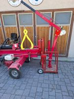 Holzspaltmaschine mit Benzinmotor