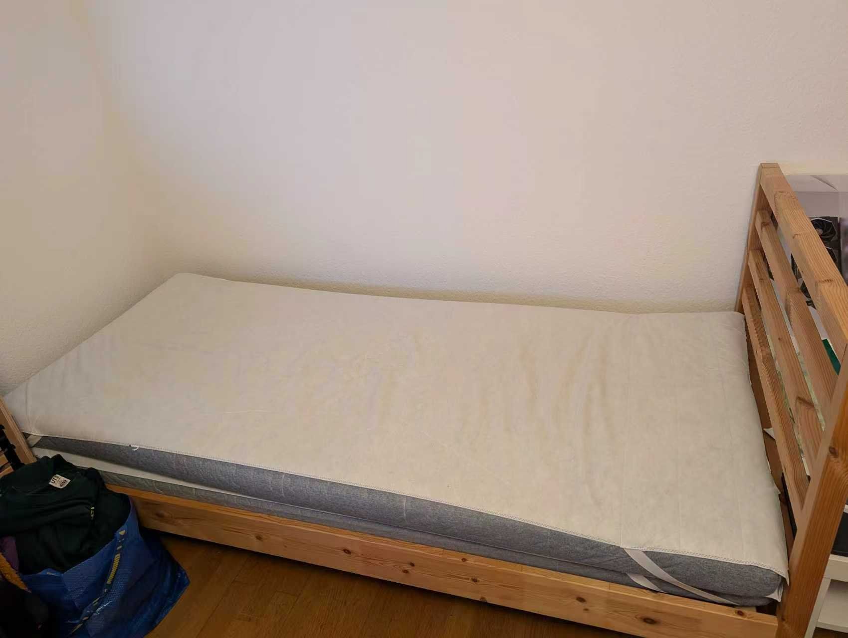 Ikea Letti: !!Gratis!! - IKEA Single Bed Frame with Mattress – Usato da Zürich venduto da rabbull
