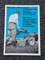 Original Aebi Prospekt Motormäher/Fräse AM30 holländisch