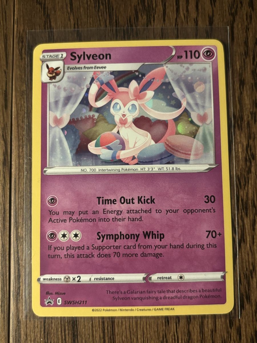 Pokémon Carte collezionabili: Sylveon - Sword & Shield Promo – Nuovo (secondo la descrizione) da Basel venduto da Michele4123