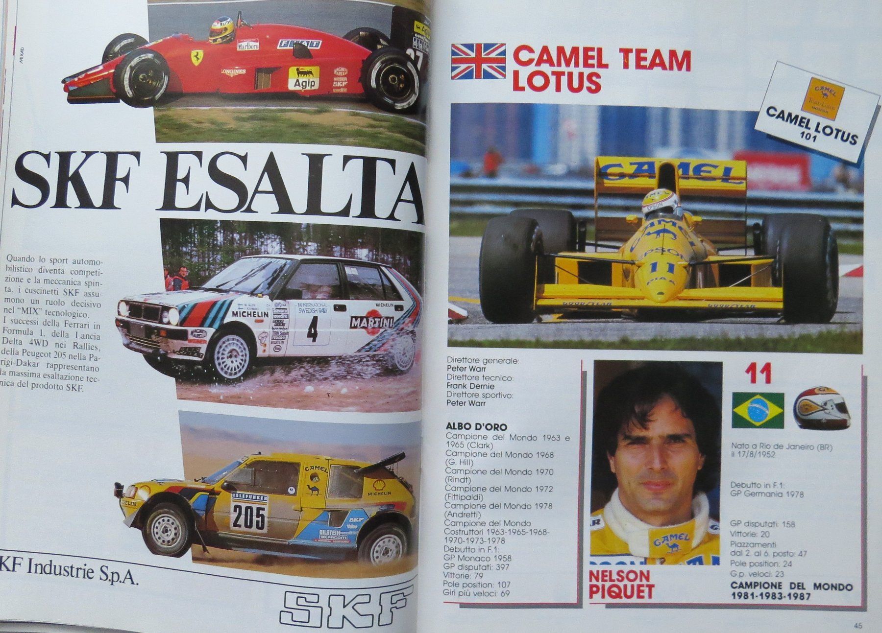 Documenti: Programm Formel 1 in Imola von 1989 – Usato da Ettingen venduto da campione_1 2