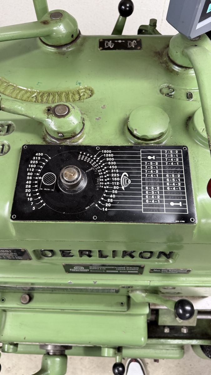 Oerlikon Alle Maschinen: Drehmaschine Oerlikon DE0a – Gebraucht aus Wauwil von cnb_jl5v 8