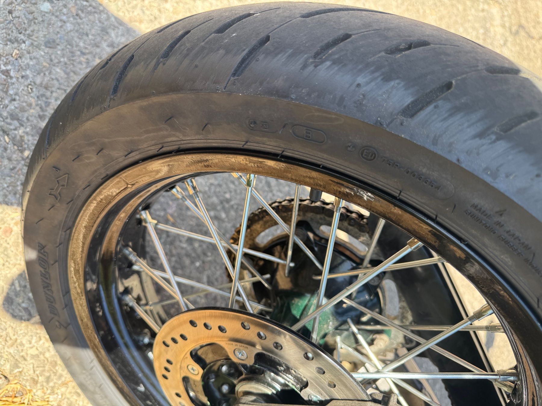 Yamaha Strada: Yamaha DT 125 R  Supermoto – Usato da Malters venduto da Speed70 3