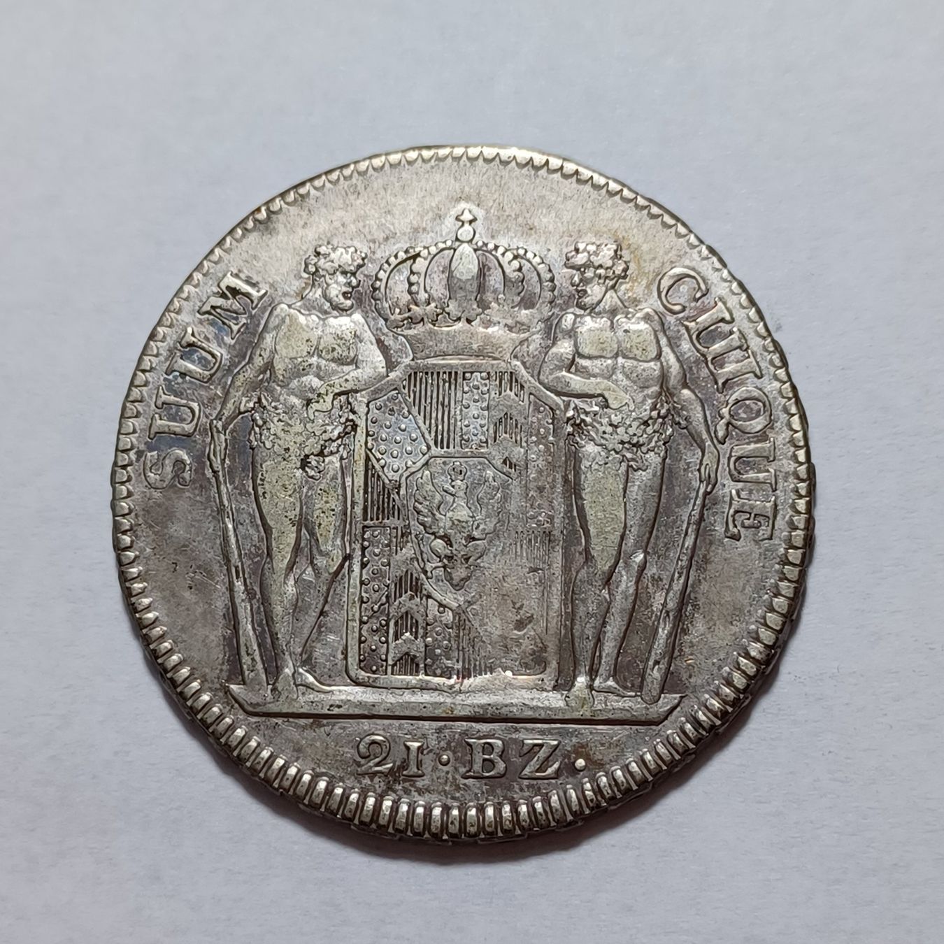 Tutti le monete: 21 Batzen 1799 Neuenburg – Usato da Pfäffikon ZH venduto da Schweizer_Muenzen 1