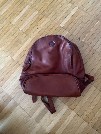 Lederrucksack braun mittelgross