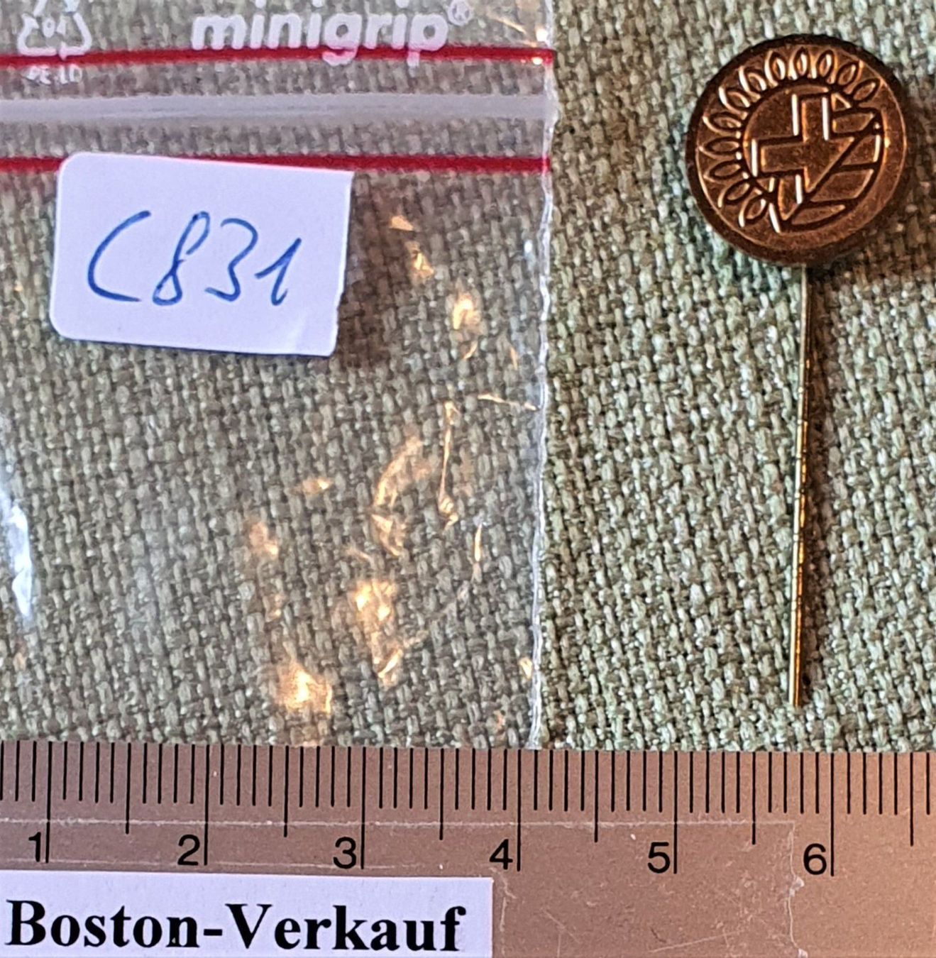 Medaglie: C831 Schweizer Nadel Abzeichen? Svizzera – Usato da Reinach BL venduto da Boston-Verkauf 4