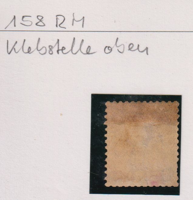Alle Briefmarken: Rollenmarke 158 RM, Briefausschnitt – Gebraucht aus Basel von Bingis