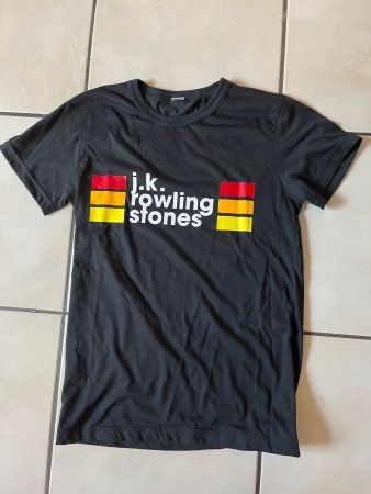 T-shirt J K Rowling Stones coton taille M très bon état