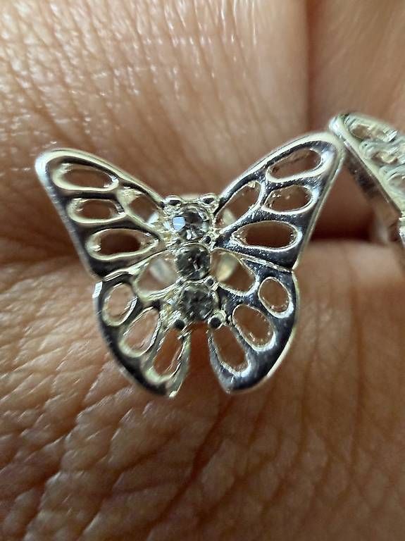 Orecchini pendenti & Orecchini a lobo: Schmetterling-Ohrstecker – Usato da Chur venduto da van_6qs7 1