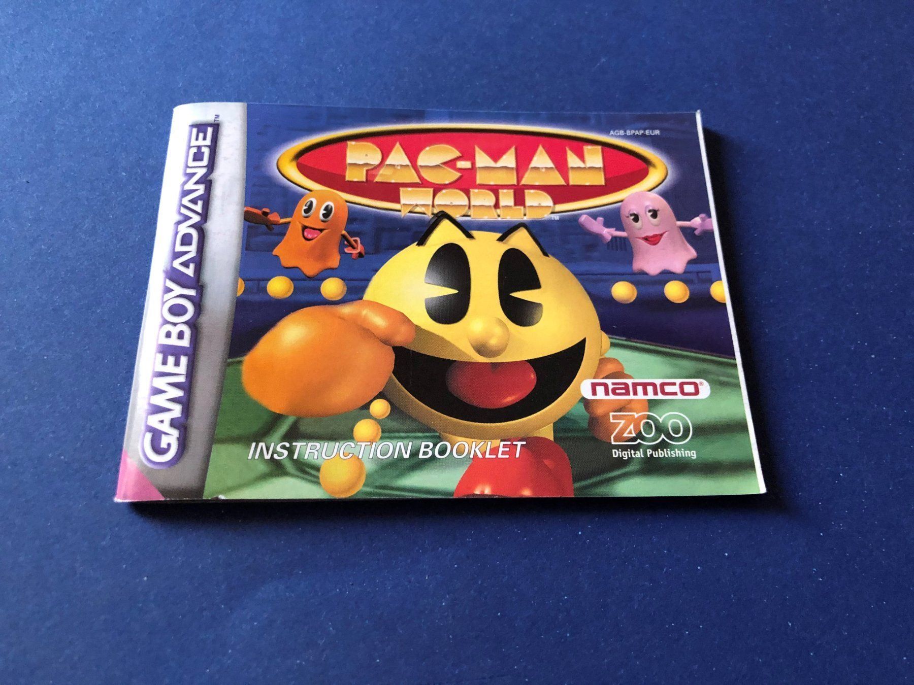 Nintendo Giochi: ANLEITUNG FÜR PAC MAN WORLD – Usato da Hägendorf venduto da Briansgameshop