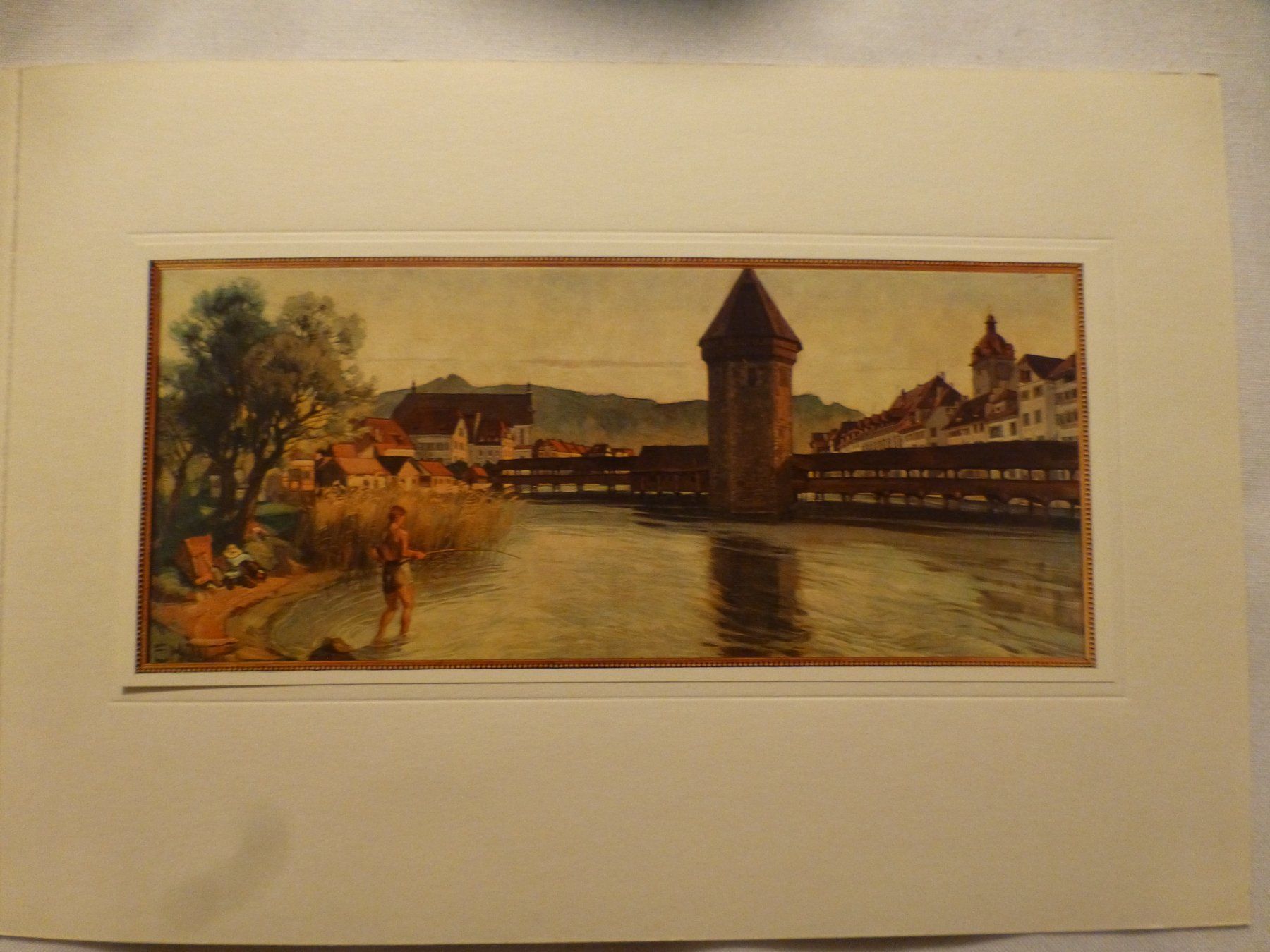 Karten: Schreibkarten Luzern mit Kapellbrücke – Neu (gemäss Beschreibung) aus Hergiswil NW von annettelia